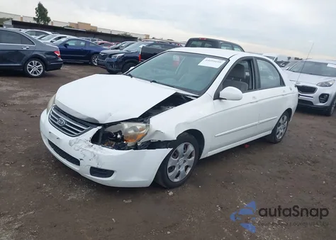 2009 Kia Spectra Ex from USA, damaged, VIN KNAFE222795667229